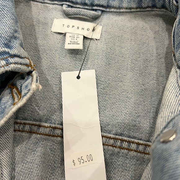 NEW TOP SHOP JEAN JACKET - Picture 4 of 4